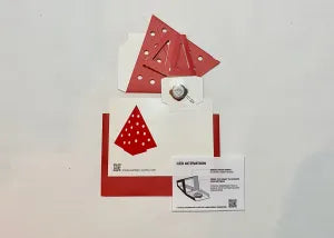 LED 3D Christmas Card – Holiday Card Single