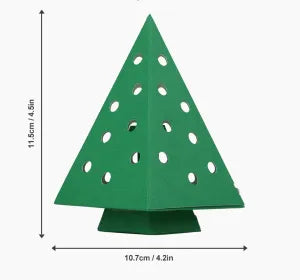 LED 3D Christmas Card – Holiday Card Single