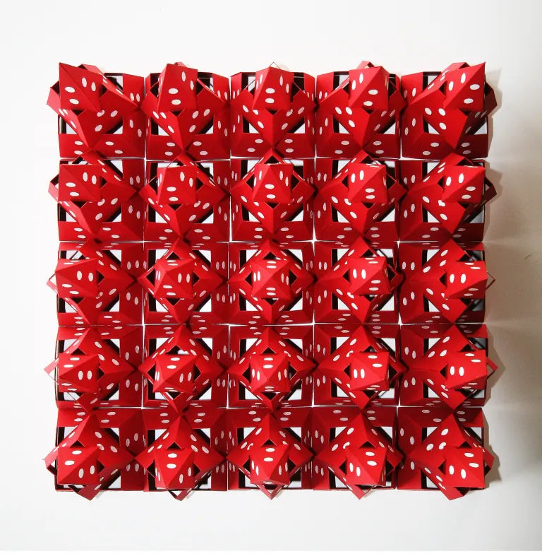 LED 3D Christmas Card Retail Box – 20-Pack Holiday Display